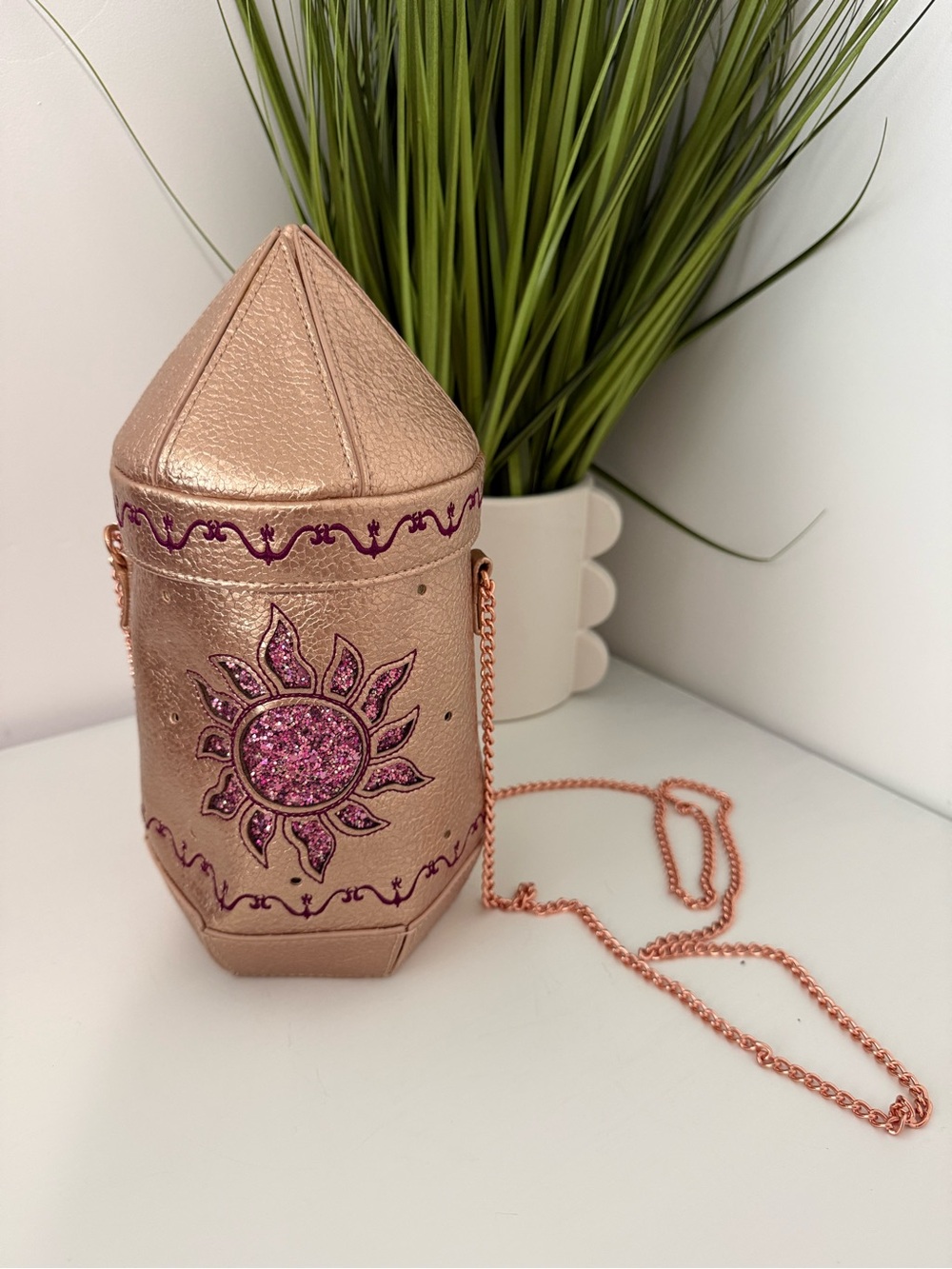 Danielle Nicole Disney Rapunzel Tangled Lantern Crossbody Bag